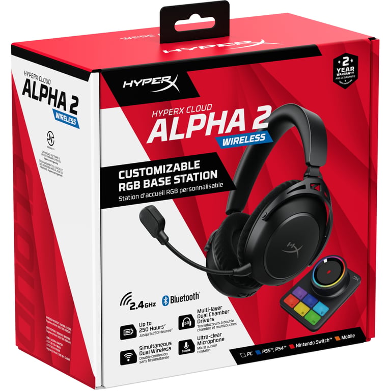 Навушники HyperX Cloud Alpha 2 Wireless Black (AJ5C7AA) - фото 12