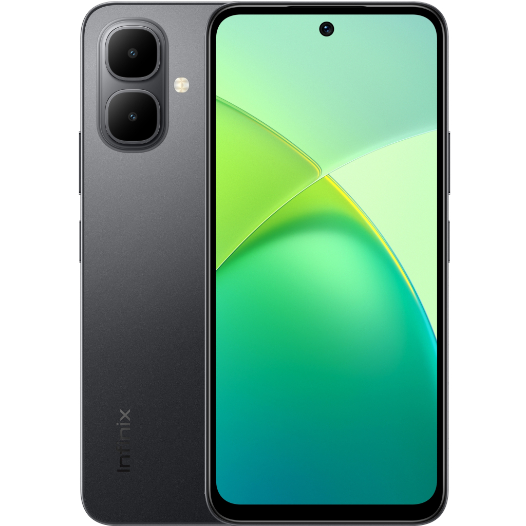 Мобільний телефон Infinix Smart 10 4/64Gb Sleek Black (4894947084416) - фото 1