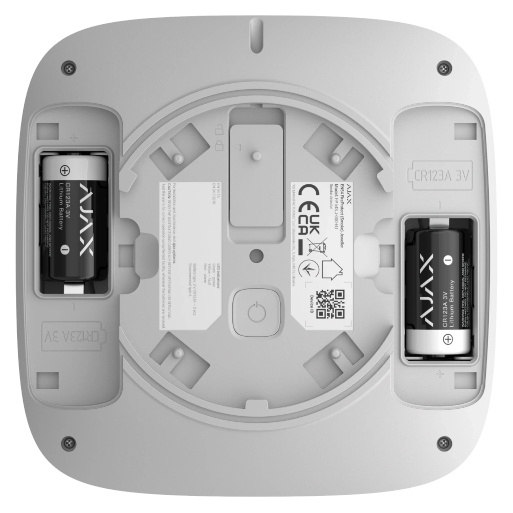 Датчик диму Ajax EN54 FireProtect Smoke white - фото 6 Датчик диму Ajax EN54 FireProtect Smoke white - фото 6