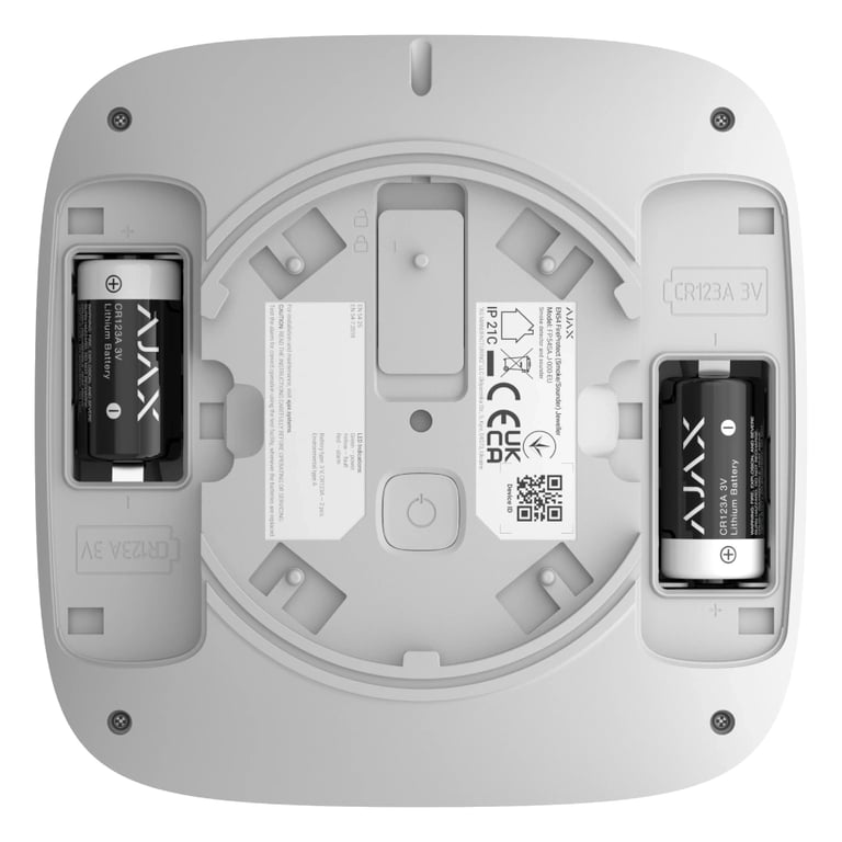 Датчик диму Ajax EN54 FireProtect Smoke/Sounder white - фото 6