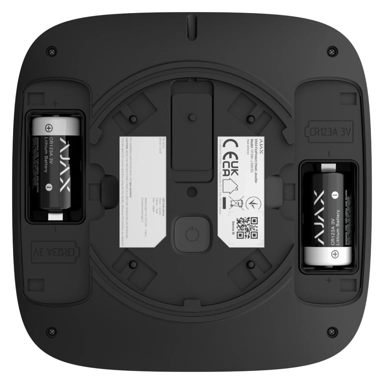 Датчик диму Ajax EN54 FireProtect Heat black - фото 2