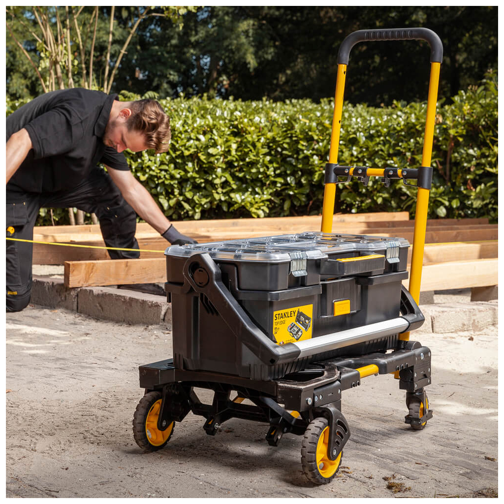 Візок вантажний Stanley розкладна, до 70/137кг, матеріал сталь, вага 7,4кг (SXWT-FT585) - фото 2 Візок вантажний Stanley розкладна, до 70/137кг, матеріал сталь, вага 7,4кг (SXWT-FT585) - фото 2