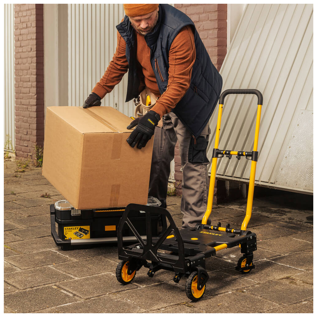 Візок вантажний Stanley розкладна, до 70/137кг, матеріал сталь, вага 7,4кг (SXWT-FT585) - фото 3 Візок вантажний Stanley розкладна, до 70/137кг, матеріал сталь, вага 7,4кг (SXWT-FT585) - фото 3