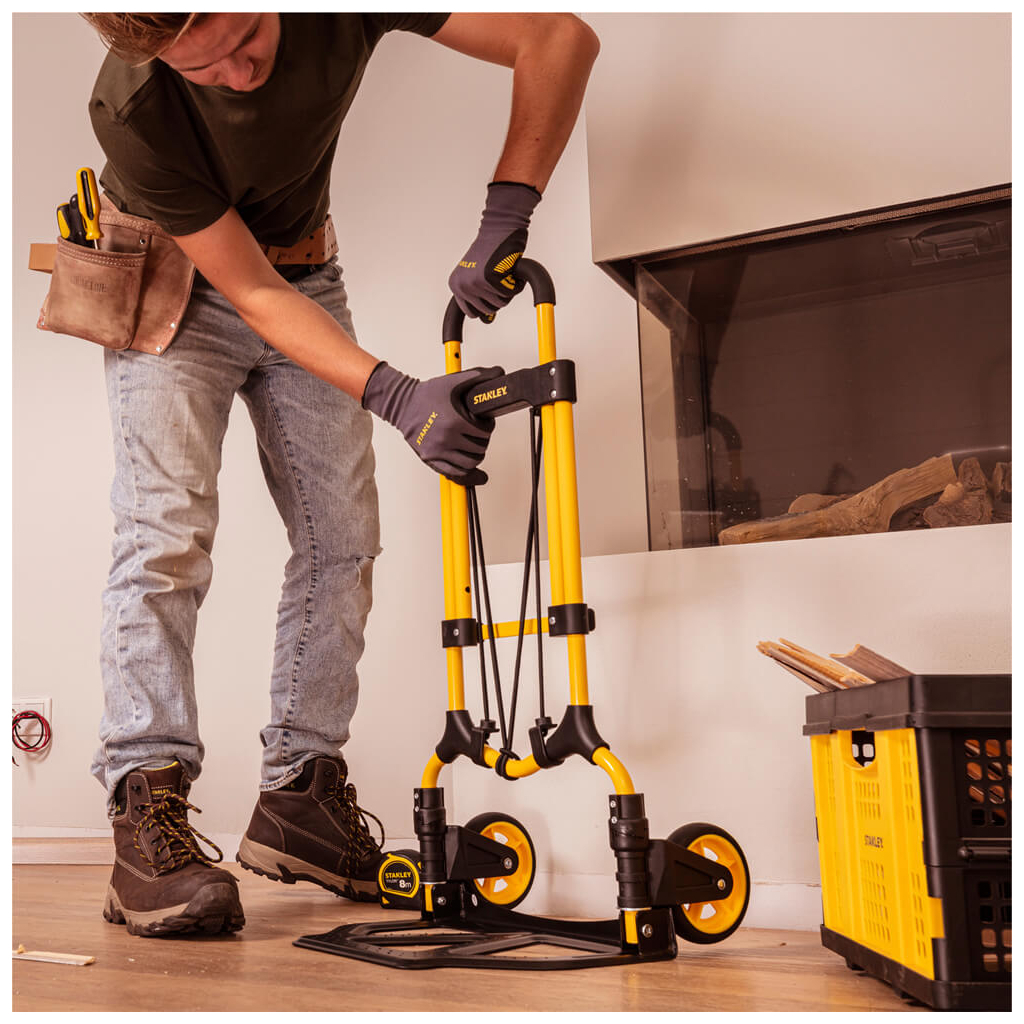 Візок вантажний Stanley до 70кг, розмір платформи 39х29см, вага 3,9 кг (SXWT-FT580) - фото 4 Візок вантажний Stanley до 70кг, розмір платформи 39х29см, вага 3,9 кг (SXWT-FT580) - фото 4