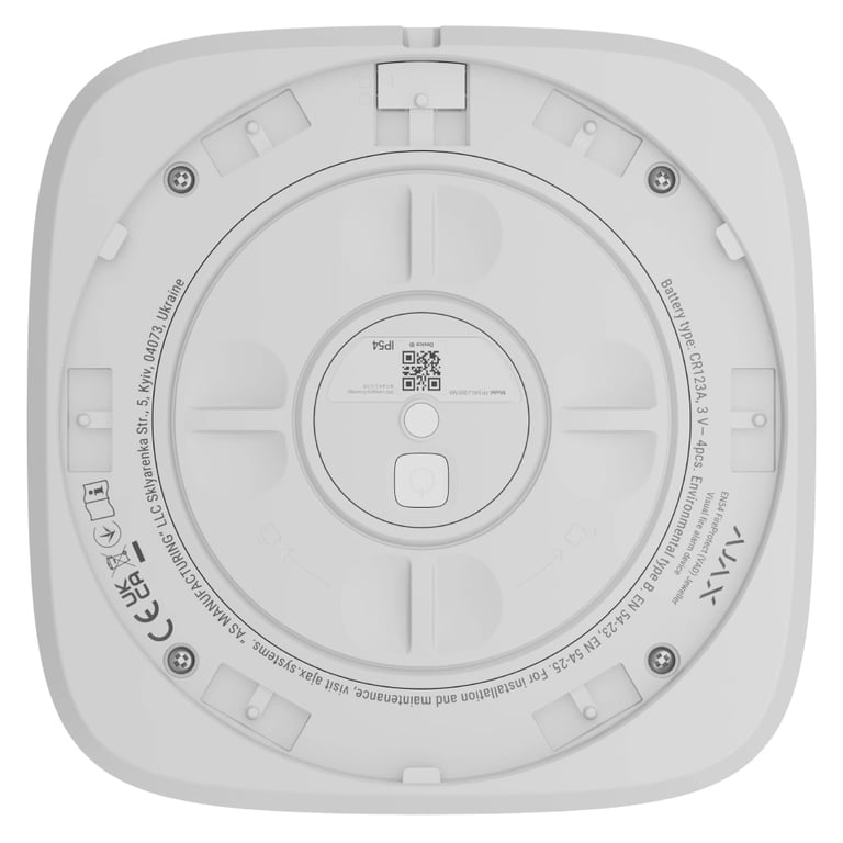 Сирена Ajax EN54 FireProtect (VAD) white - фото 5
