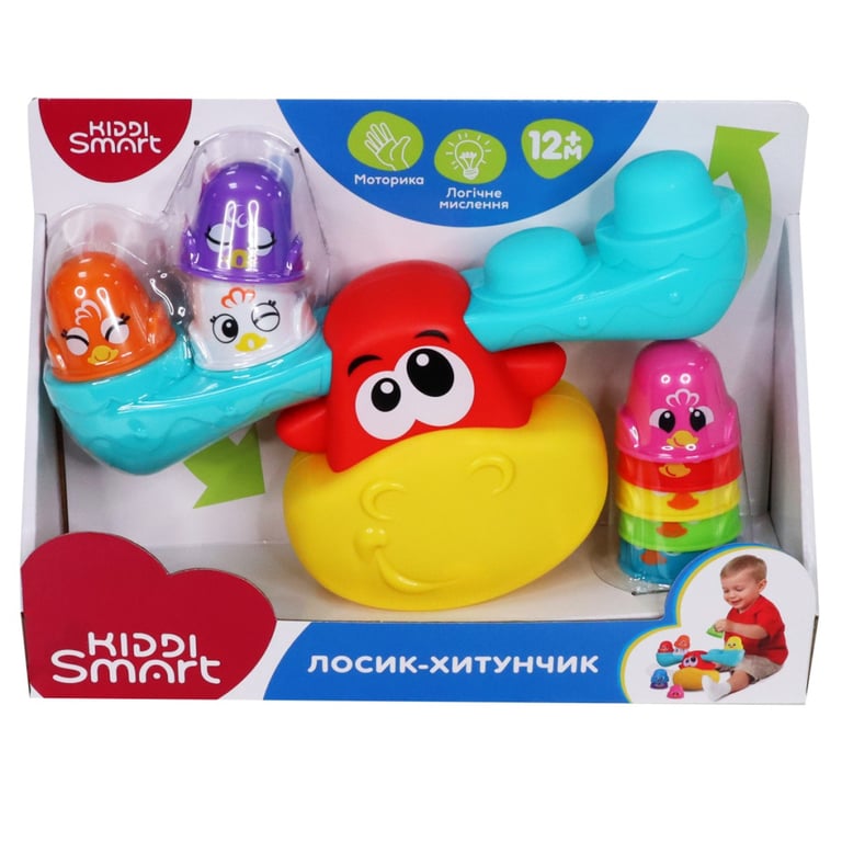 Розвиваюча іграшка Kiddi Smart балансир – Лосик-хитунчик (4553-KS) - фото 4