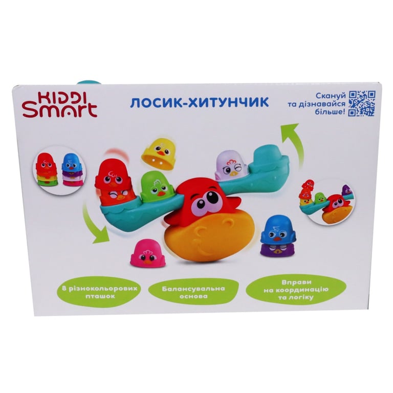 Розвиваюча іграшка Kiddi Smart балансир – Лосик-хитунчик (4553-KS) - фото 6