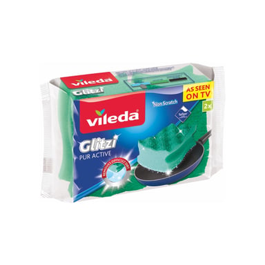 Губки кухонні Vileda Pur Active 2 шт. (4023103070240)