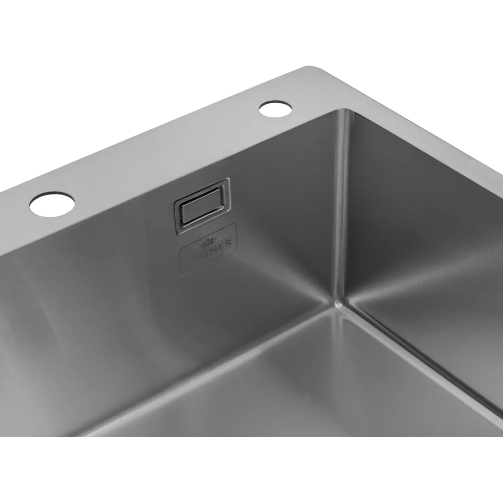 Мийка кухонна Kroner Geburstet-6050HM (CV022802) - фото 8 Мийка кухонна Kroner Geburstet-6050HM (CV022802) - фото 8
