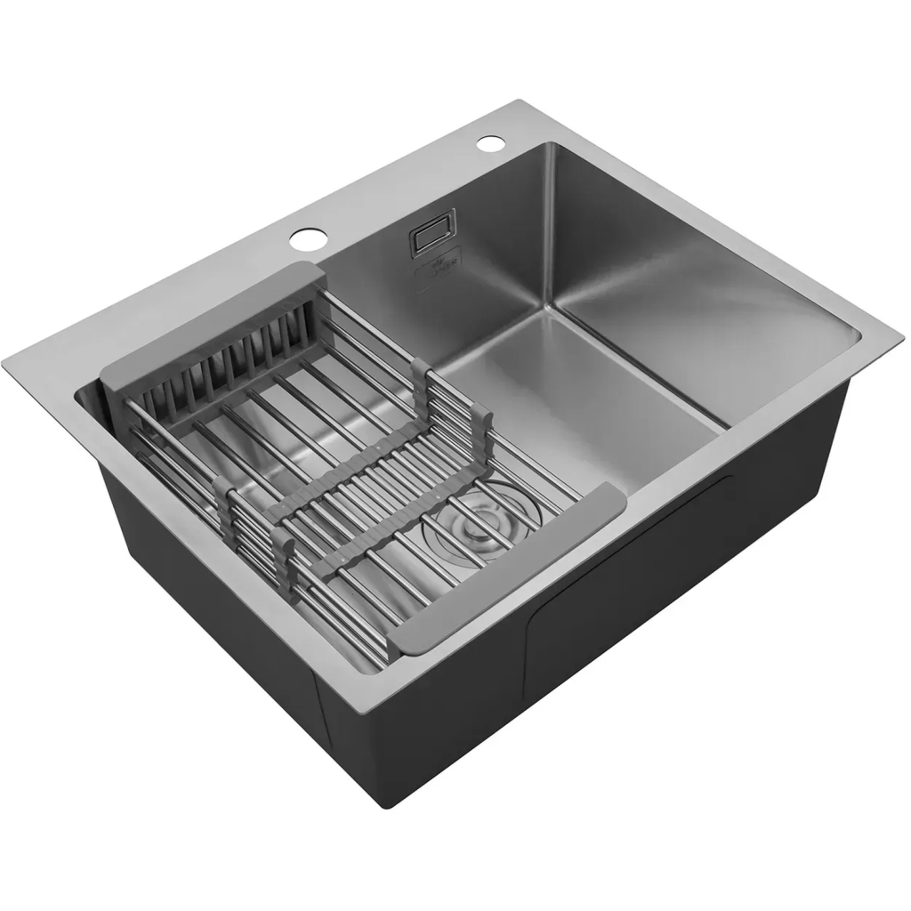 Мийка кухонна Kroner Geburstet-6050HM (CV022802) - фото 9 Мийка кухонна Kroner Geburstet-6050HM (CV022802) - фото 9