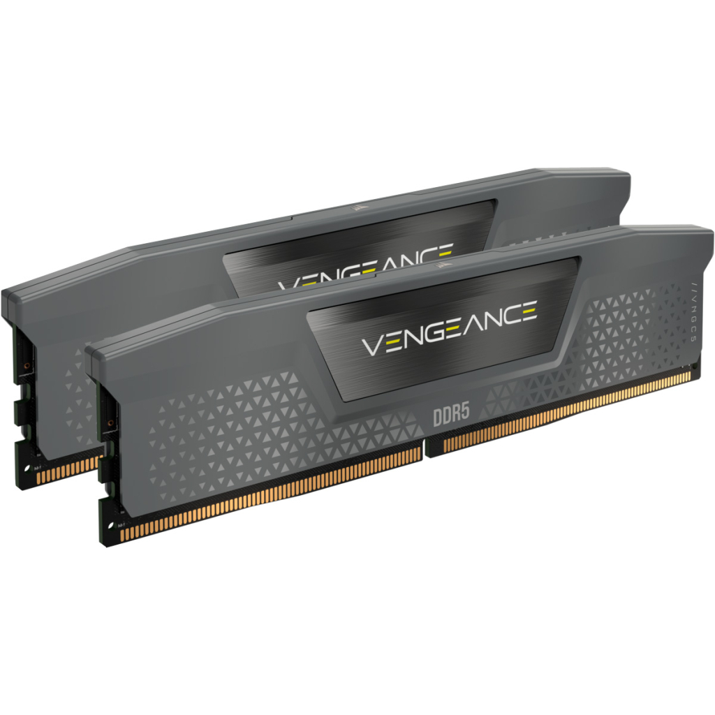 Модуль пам%27яті для комп%27ютера DDR5 32GB (2x16GB) 5600 MHz Vengeance Cool Gray Corsair (CMK32GX5M2B5600Z36) Модуль пам%27яті для комп%27ютера DDR5 32GB (2x16GB) 5600 MHz Vengeance Cool Gray Corsair (CMK32GX5M2B5600Z36)