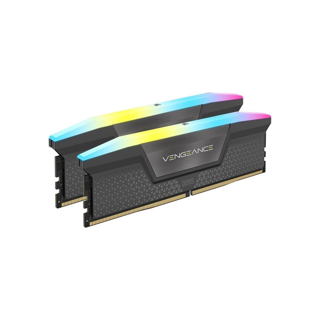Модуль пам%27яті для комп%27ютера DDR5 32GB (2x16GB) 5600 MHz Vengeance RGB Corsair (CMH32GX5M2B5600Z36K) Модуль пам%27яті для комп%27ютера DDR5 32GB (2x16GB) 5600 MHz Vengeance RGB Corsair (CMH32GX5M2B5600Z36K)