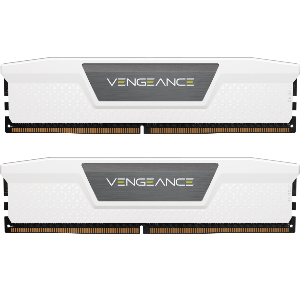 Модуль пам%27яті для комп%27ютера DDR5 32GB (2x16GB) 6000 MHz Vengeance White Corsair (CMK32GX5M2E6000Z36W) Модуль пам%27яті для комп%27ютера DDR5 32GB (2x16GB) 6000 MHz Vengeance White Corsair (CMK32GX5M2E6000Z36W)