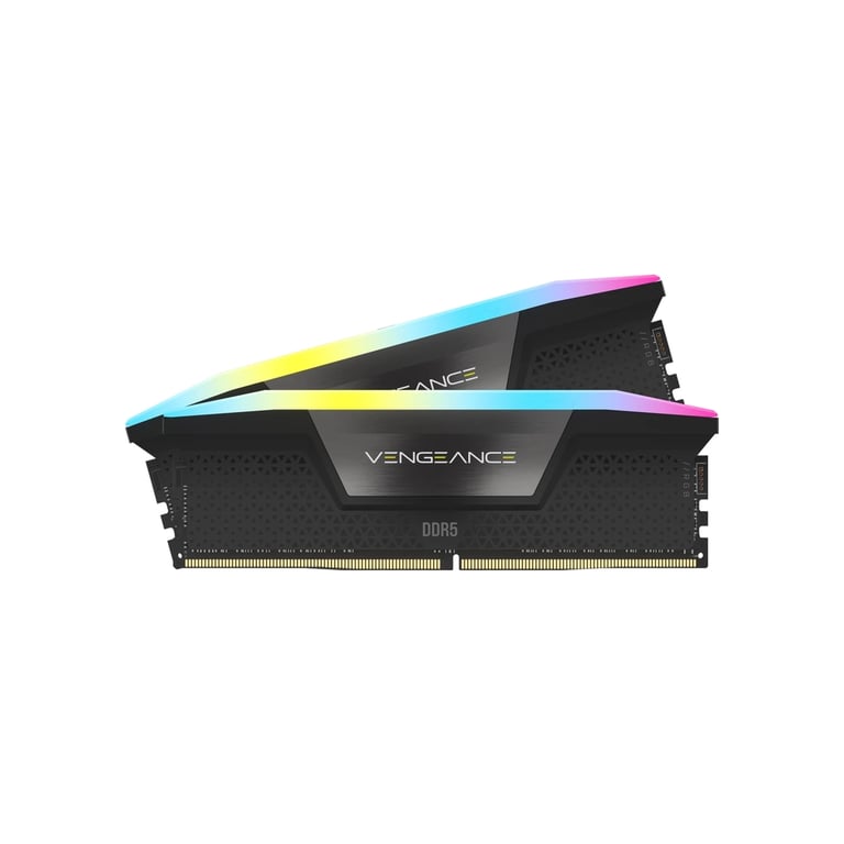 Модуль пам'яті для комп'ютера DDR5 96GB (2x48GB) 6800 MHz Vengeance RGB Black Corsair (CMH96GX5M2B6800C34) - фото 2