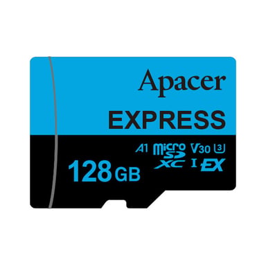 Карта пам%27яті Apacer 128GB microSDXC class 10 UHS-I U3 V30 A1 Express (AP128GMCEXG3X17-RA)