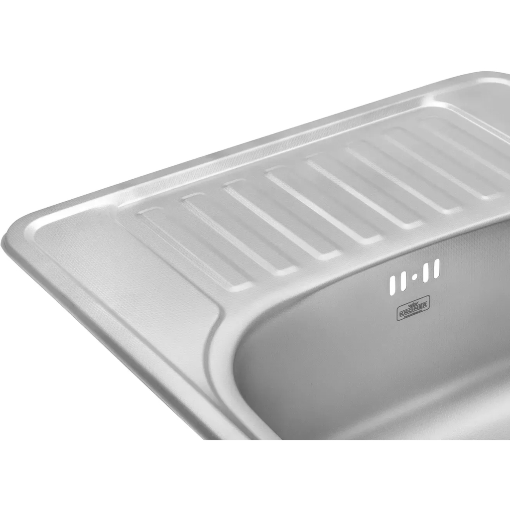 Мийка кухонна Kroner Dekor-5848 08180 (CV022776) - фото 6 Мийка кухонна Kroner Dekor-5848 08180 (CV022776) - фото 6