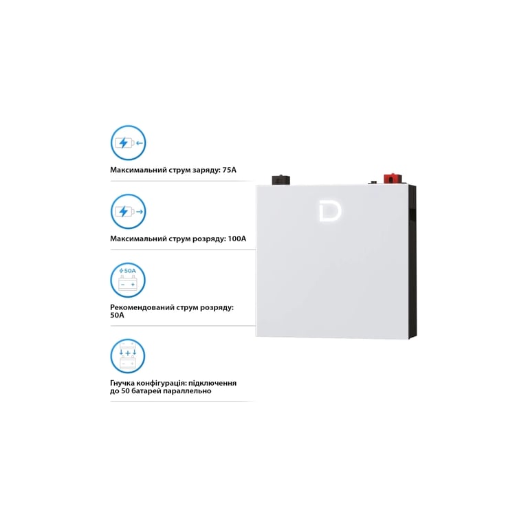 Батарея LiFePo4 Dyness DL5.0C Pro 51.2V - 100Ah (DL5.0C Pro) - фото 4