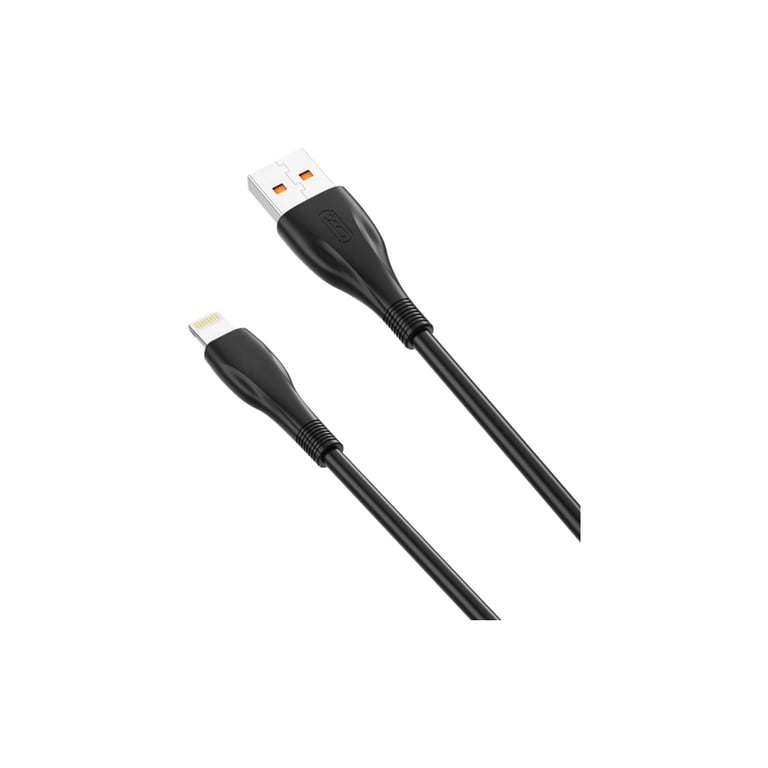 Дата кабель USB 2.0 AM to Lightning 1.0m 6A NB185 black XO (6920680879236) - фото 2