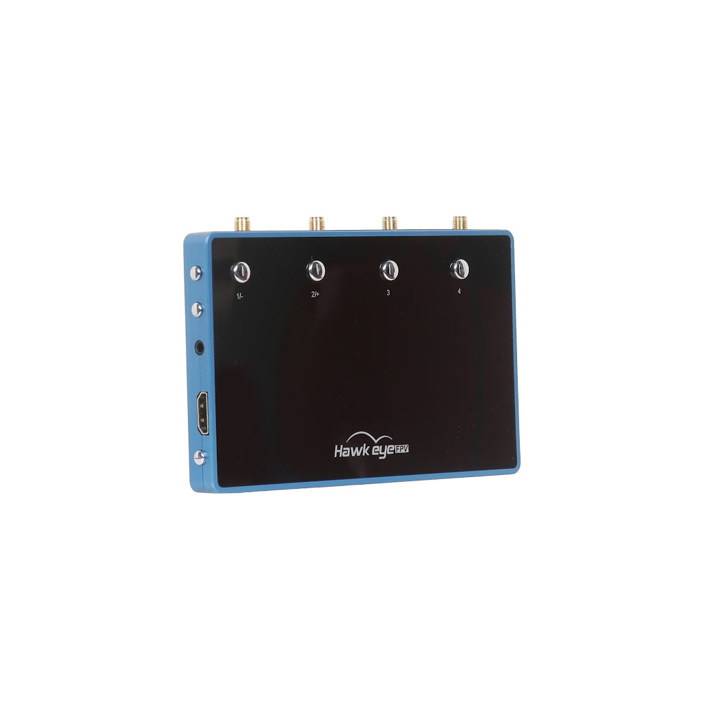 Відеоприймач (VRX) Hawkeye 4 eyes 5.8G 4CH in 1 HDMI AV output box (H4E4) - фото 3 Відеоприймач (VRX) Hawkeye 4 eyes 5.8G 4CH in 1 HDMI AV output box (H4E4) - фото 3