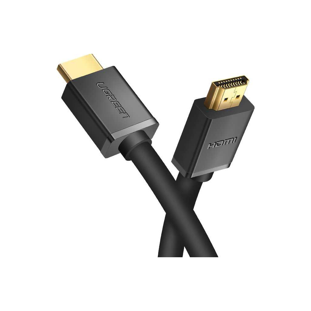 Кабель мультимедійний HDMI M to HDMI M 1.5m HD104 black Ugreen (60820) - фото 1