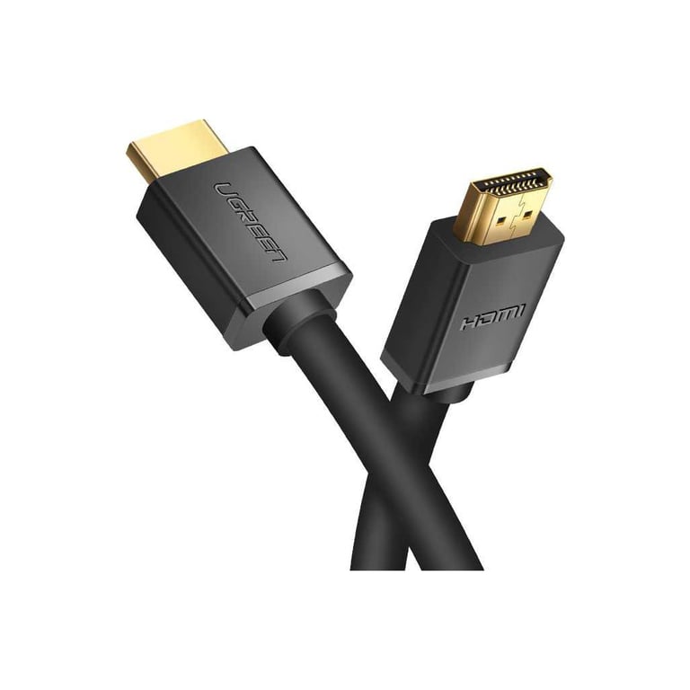 Кабель мультимедійний HDMI M to HDMI M 1.5m HD104 black Ugreen (60820) - фото 1