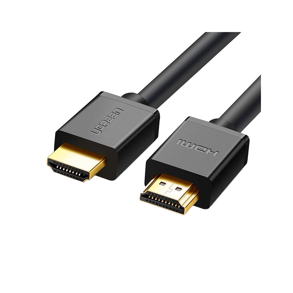 Кабель мультимедійний HDMI M to HDMI M 10.0m HD104 black Ugreen (10110)