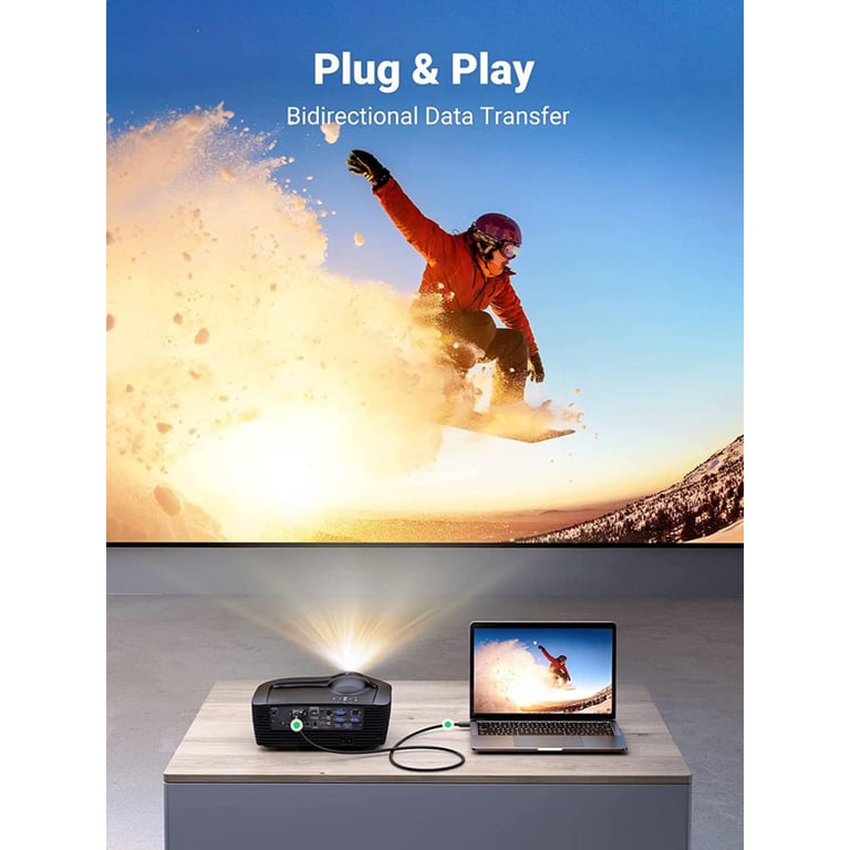 Кабель мультимедійний HDMI M to DVI M 1.0m HD106 black Ugreen (30116) - фото 6