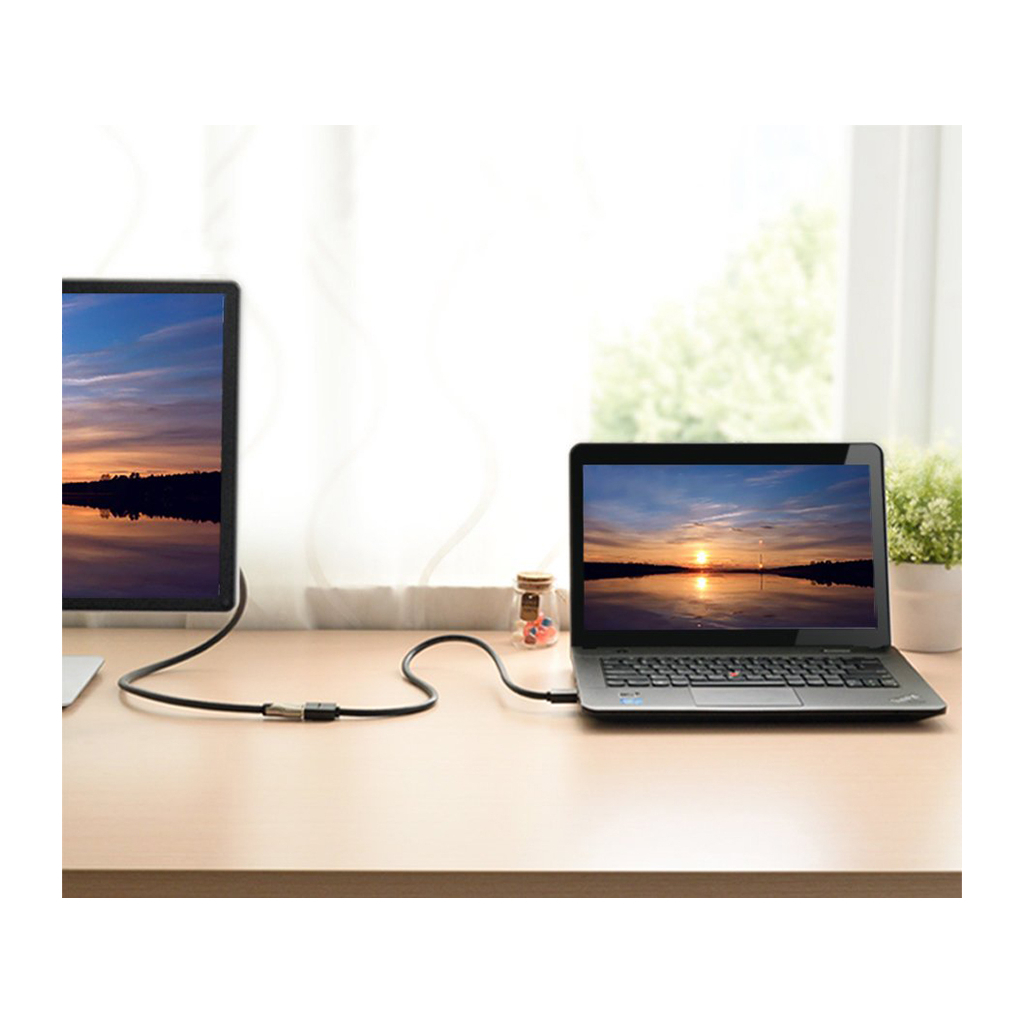 Кабель мультимедійний HDMI M to HDMI F 1.0m HD107 black Ugreen (10141) - фото 6 Кабель мультимедійний HDMI M to HDMI F 1.0m HD107 black Ugreen (10141) - фото 6