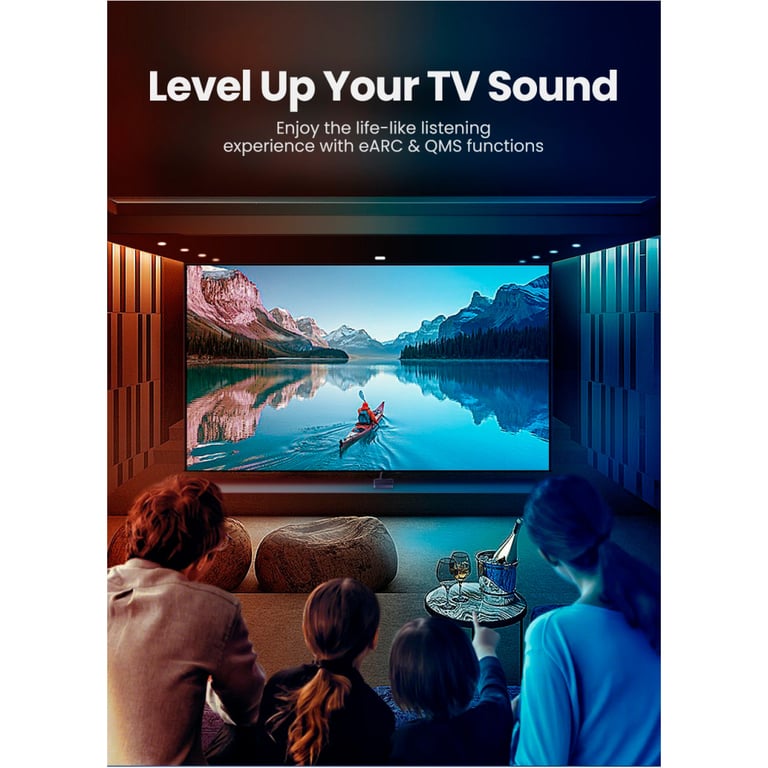 Кабель мультимедійний HDMI M to HDMI M 1.5m braided HD140 black Ugreen (80402) - фото 4