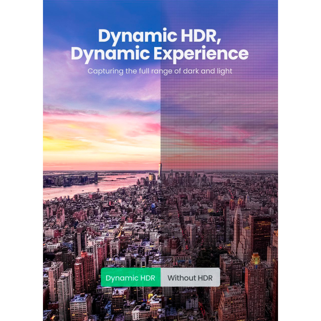 Кабель мультимедійний HDMI M to HDMI M 1.5m braided HD140 black Ugreen (80402) - фото 5 Кабель мультимедійний HDMI M to HDMI M 1.5m braided HD140 black Ugreen (80402) - фото 5