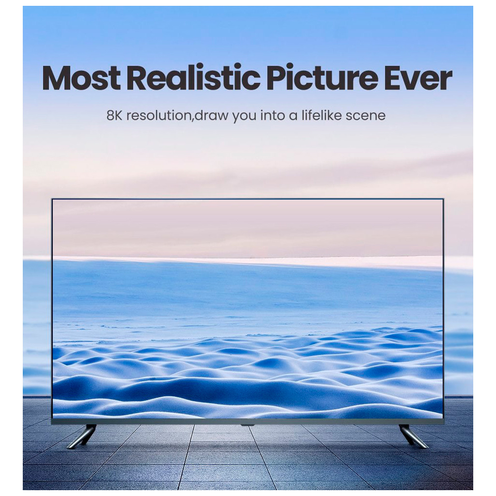 Кабель мультимедійний HDMI M to HDMI M 1.5m braided HD140 black Ugreen (80402) - фото 7 Кабель мультимедійний HDMI M to HDMI M 1.5m braided HD140 black Ugreen (80402) - фото 7