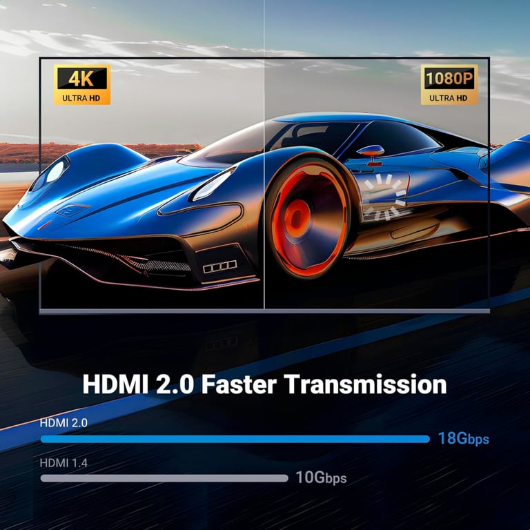 Кабель мультимедійний HDMI M to HDMI M 3.0m V2.0 4K60Hz HD153 black Ugreen (25300) - фото 3