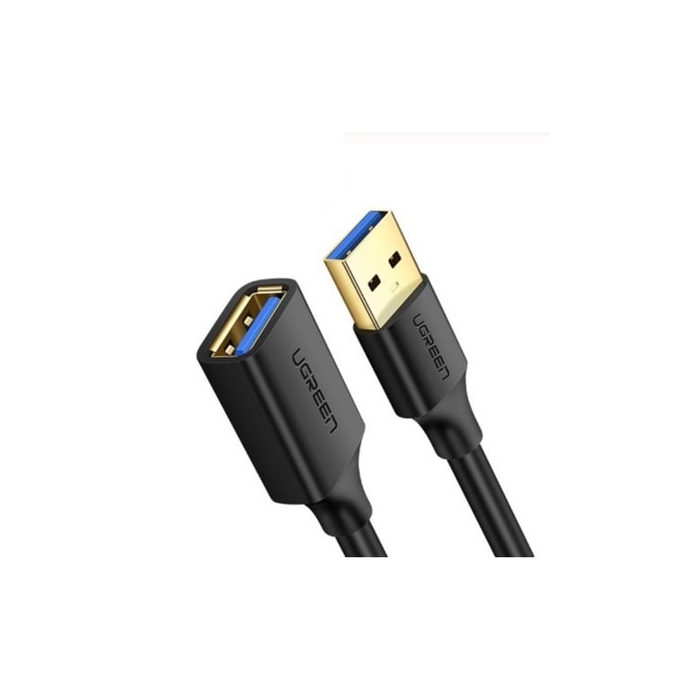 Дата кабель USB 3.0 AM/AF 1.5m US129 black UGREEN (30126) - фото 1