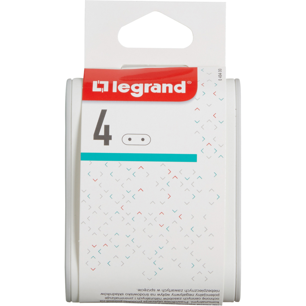 Мережевий розгалужувач Legrand Стандарт 4х2К бічні розетки 6А Білий/Сірий (049400) - фото 5 Мережевий розгалужувач Legrand Стандарт 4х2К бічні розетки 6А Білий/Сірий (049400) - фото 5