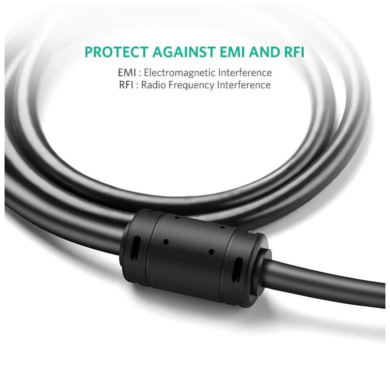 Кабель мультимедійний VGA M to VGA M 2.0m VG101 black Ugreen (11646) - фото 4