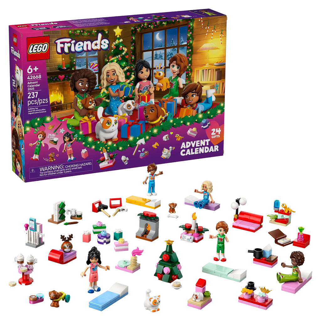 Конструктор LEGO Friends Адвент календар 2025 (42668) - фото 11 Конструктор LEGO Friends Адвент календар 2025 (42668) - фото 11