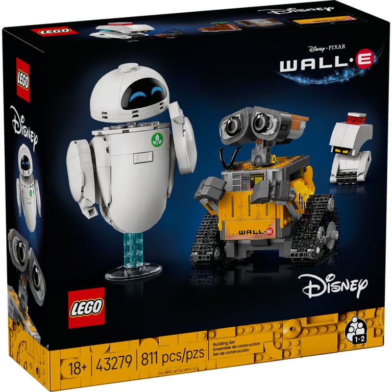 Конструктор LEGO Disney and Pixar ВОЛЛ·І та Єва (43279) - фото 1