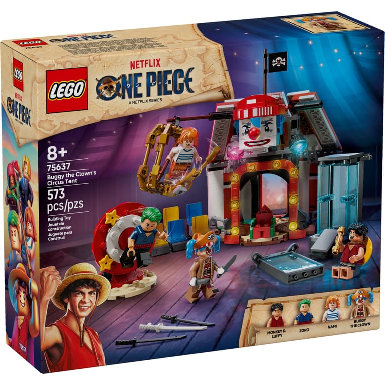 Конструктор LEGO One Piece Цирковий намет клоуна Баґґі (75637-) - фото 1