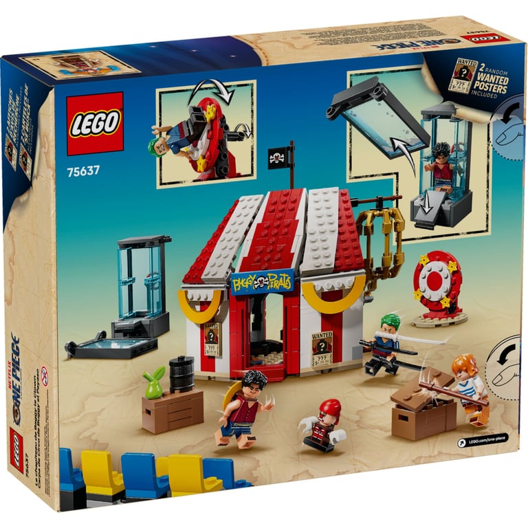 Конструктор LEGO One Piece Цирковий намет клоуна Баґґі (75637-) - фото 6