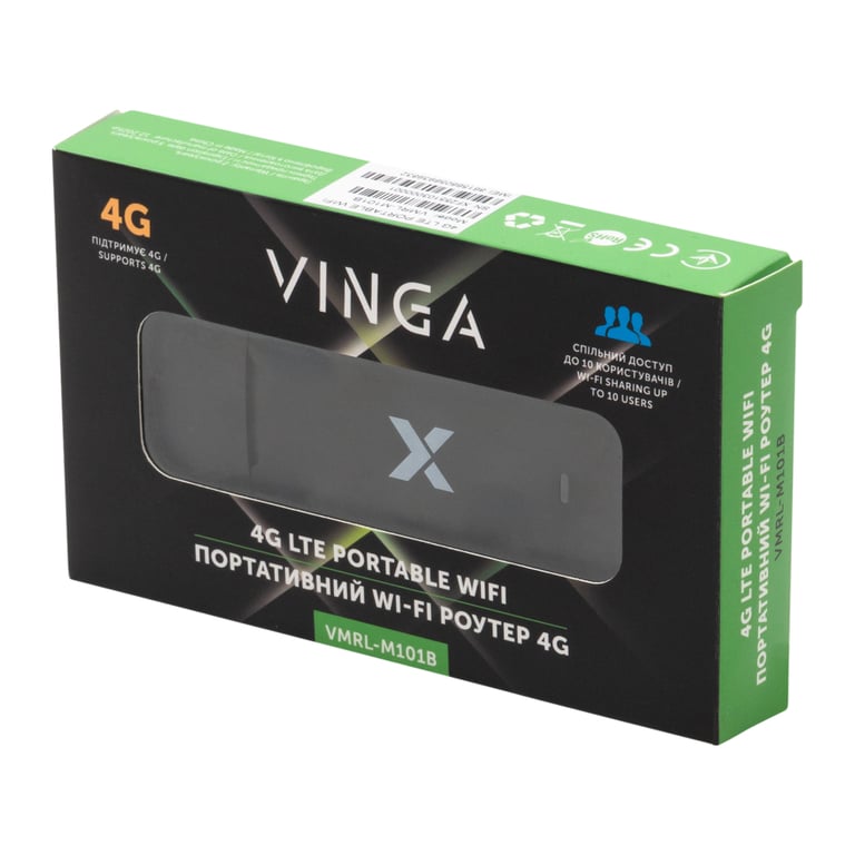 Мобільний модем Vinga Stick 4G M101 (VMRL-M101B) - фото 6