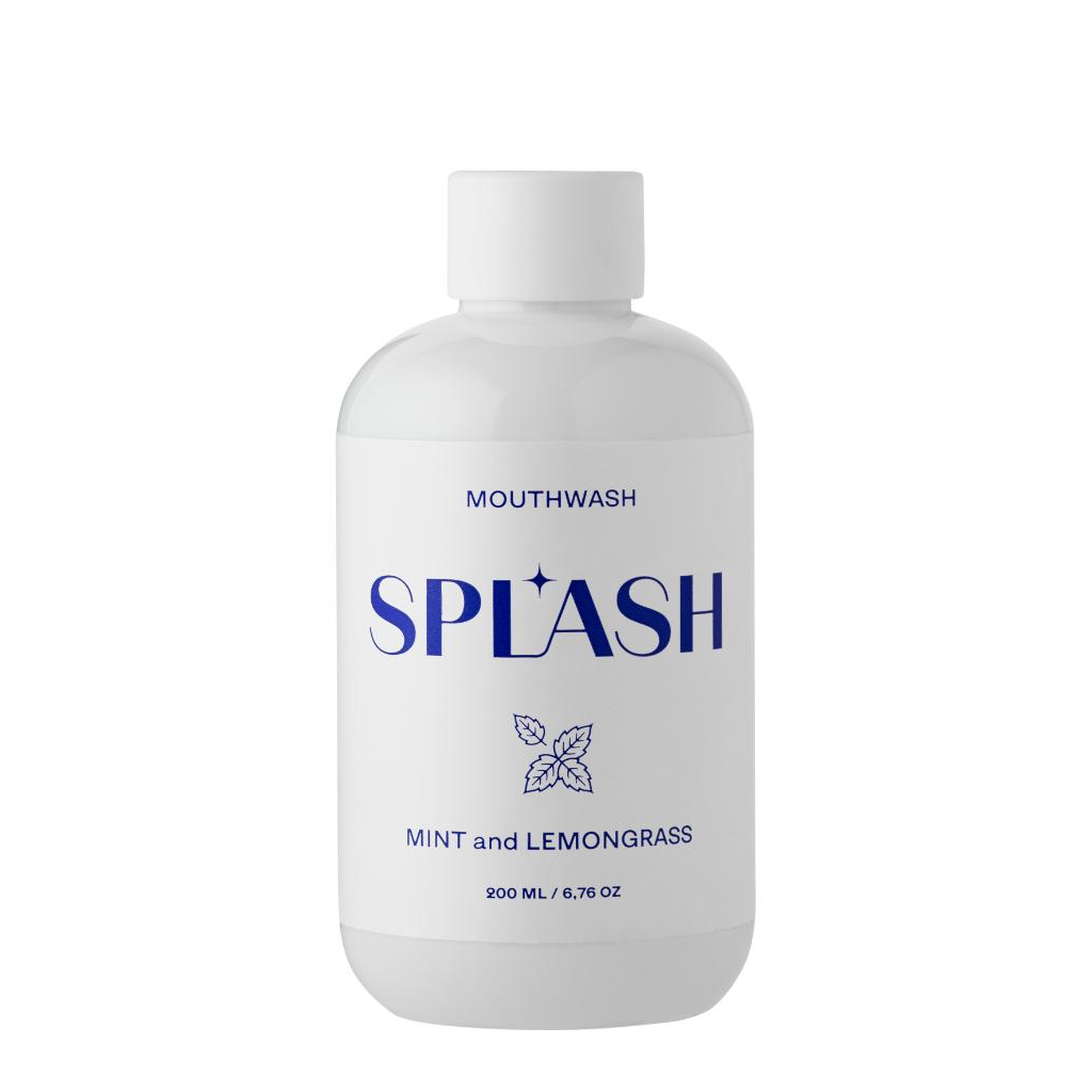 Ополіскувач для порожнини рота Splash Mint And Lemongrass Зі смаком м%27яти та лемонграсу 300 мл (4820266832247)