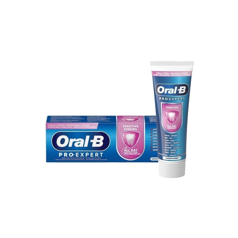 Зубна паста Oral-B Pro-Expert Делікатне очищення 75 мл (8700216106818) - фото 1