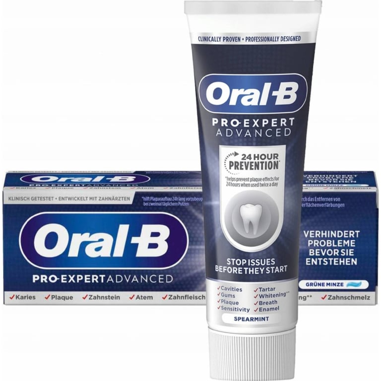 Зубна паста Oral-B Pro-Expert Додаткове відбілювання 75 мл (8700216106702) - фото 3