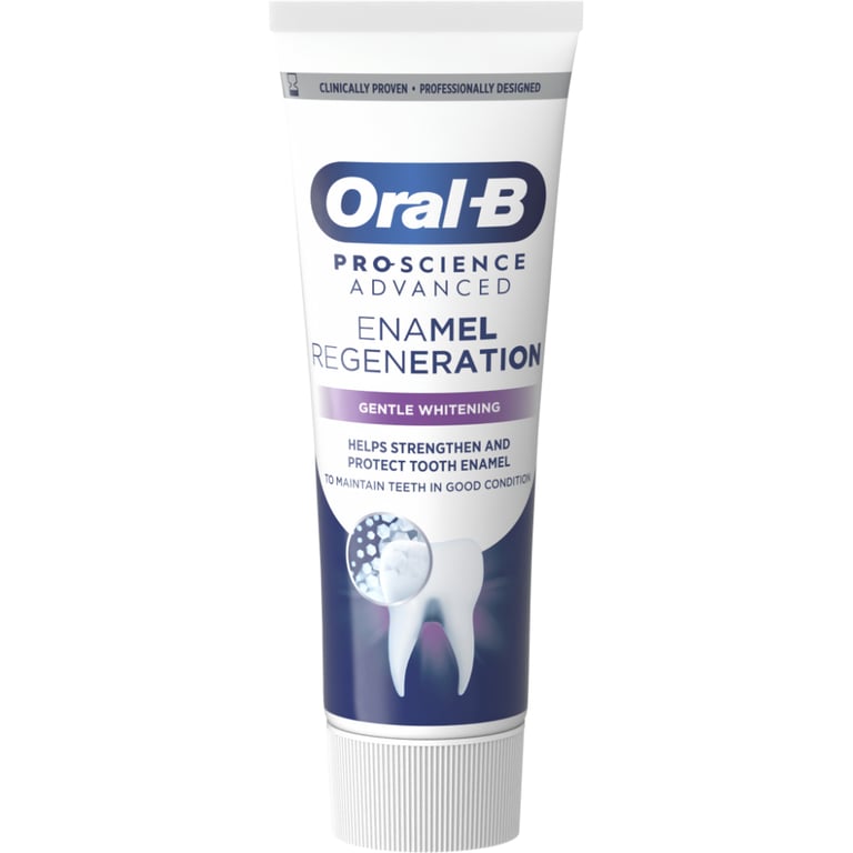 Зубна паста Oral-B Pro-Science Відновлення емалі Делікатне відбілювання 75 мл (8001090247582) - фото 2
