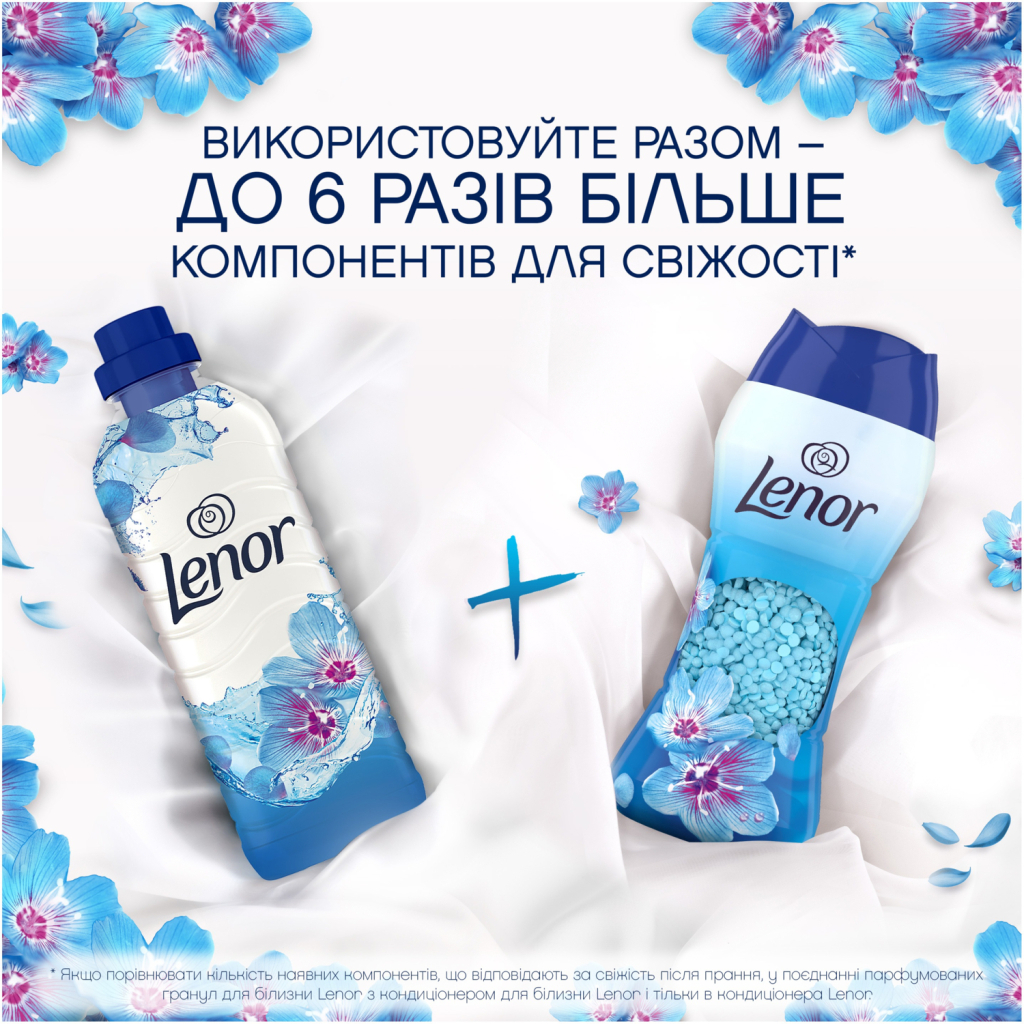 Кондиціонер для білизни Lenor Парфумовані гранули Весняне пробудження 495 г (8700216704779) - фото 6 Кондиціонер для білизни Lenor Парфумовані гранули Весняне пробудження 495 г (8700216704779) - фото 6