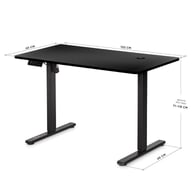 Комп'ютерний стіл Mealux PowerDesk Energy Black з електрорегулюванням висоти (EVO-201 Energy B/B) - фото 3