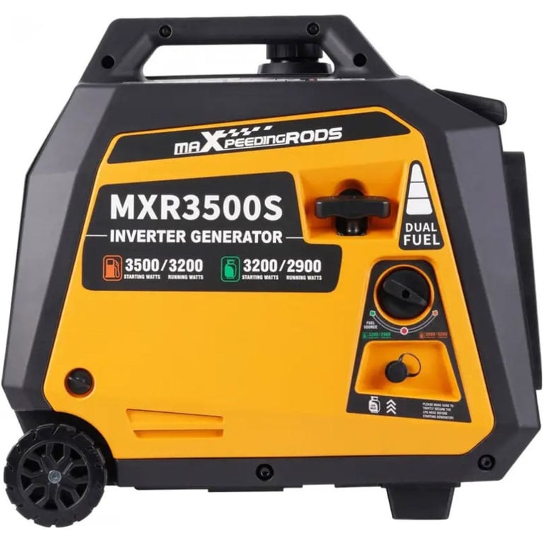 Генератор maXpeedingRODS бензин/газ MXR3500S інверторний (3,2 kW), 220V, 50Hz, 4л, дистанційний запуск (mxr3500S) - фото 3