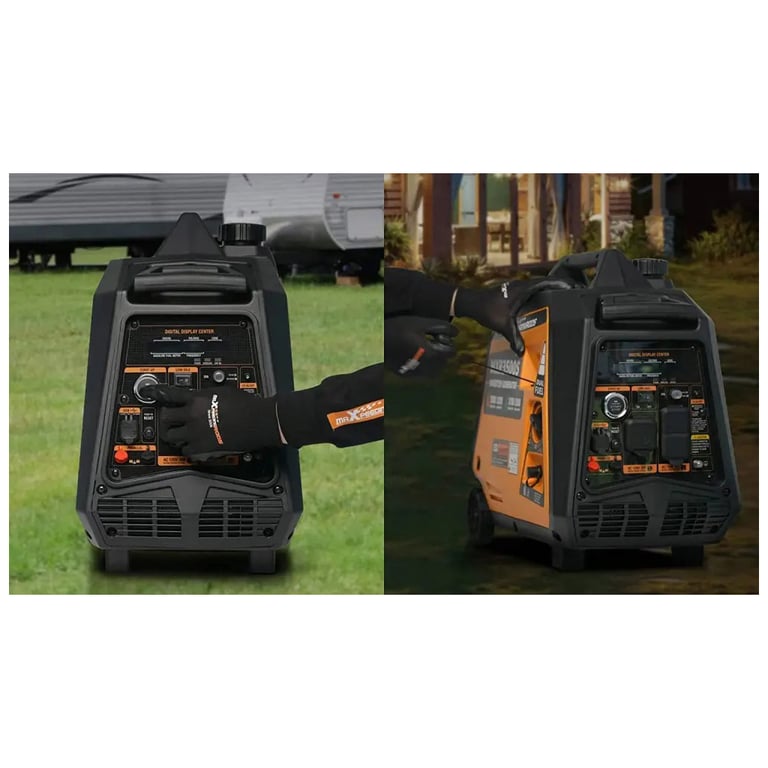 Генератор maXpeedingRODS бензин/газ MXR3500S інверторний (3,2 kW), 220V, 50Hz, 4л, дистанційний запуск (mxr3500S) - фото 7