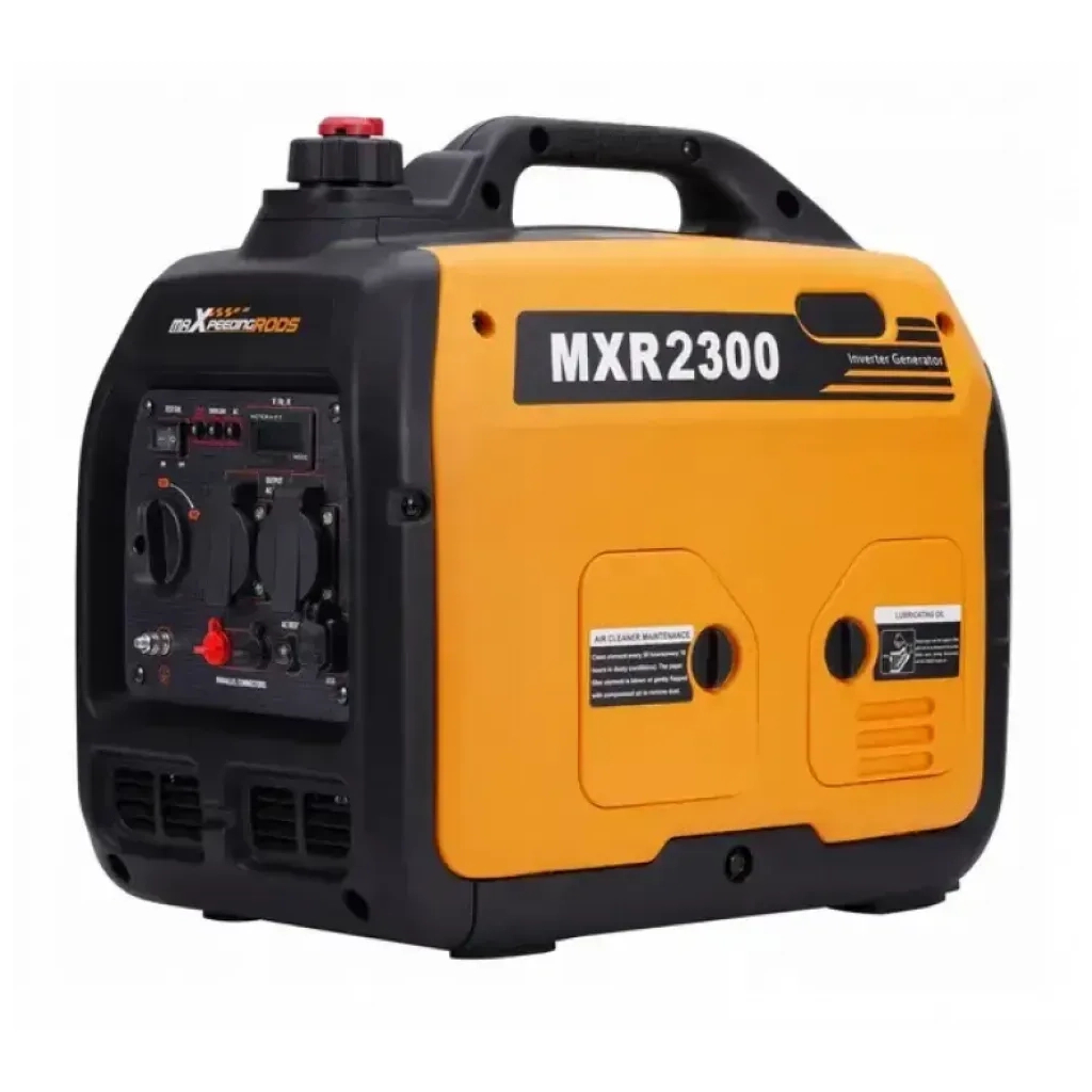 Генератор maXpeedingRODS MXR2300 інверторний (1,8 kW), 220V, 50Hz, 4л, ручний запуск (mxr2300) - фото 2 Генератор maXpeedingRODS MXR2300 інверторний (1,8 kW), 220V, 50Hz, 4л, ручний запуск (mxr2300) - фото 2