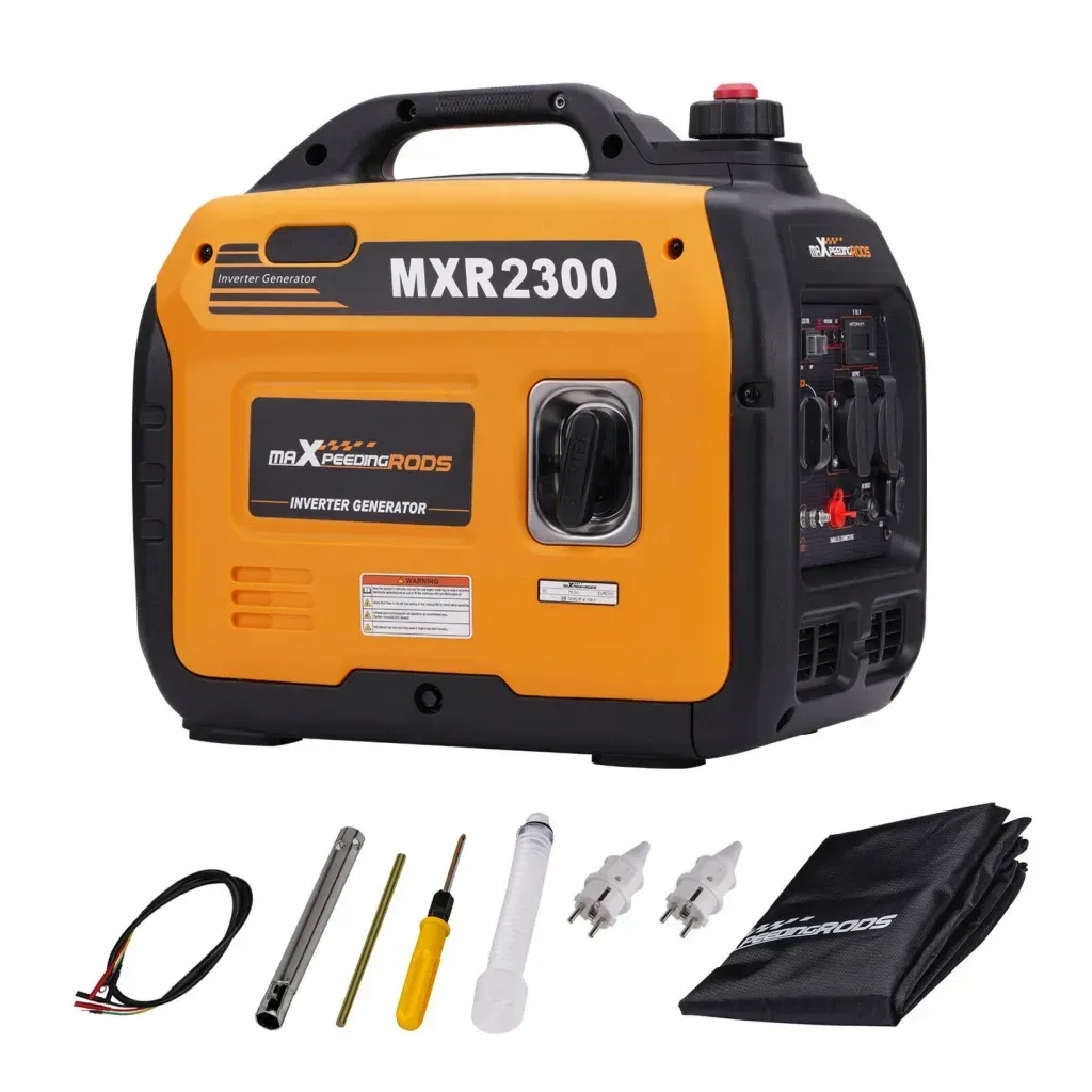 Генератор maXpeedingRODS MXR2300 інверторний (1,8 kW), 220V, 50Hz, 4л, ручний запуск (mxr2300) - фото 3 Генератор maXpeedingRODS MXR2300 інверторний (1,8 kW), 220V, 50Hz, 4л, ручний запуск (mxr2300) - фото 3